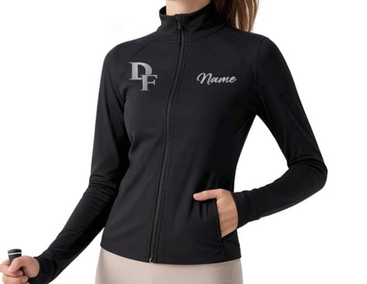 DF Rhinestone logo Jacket-Youth