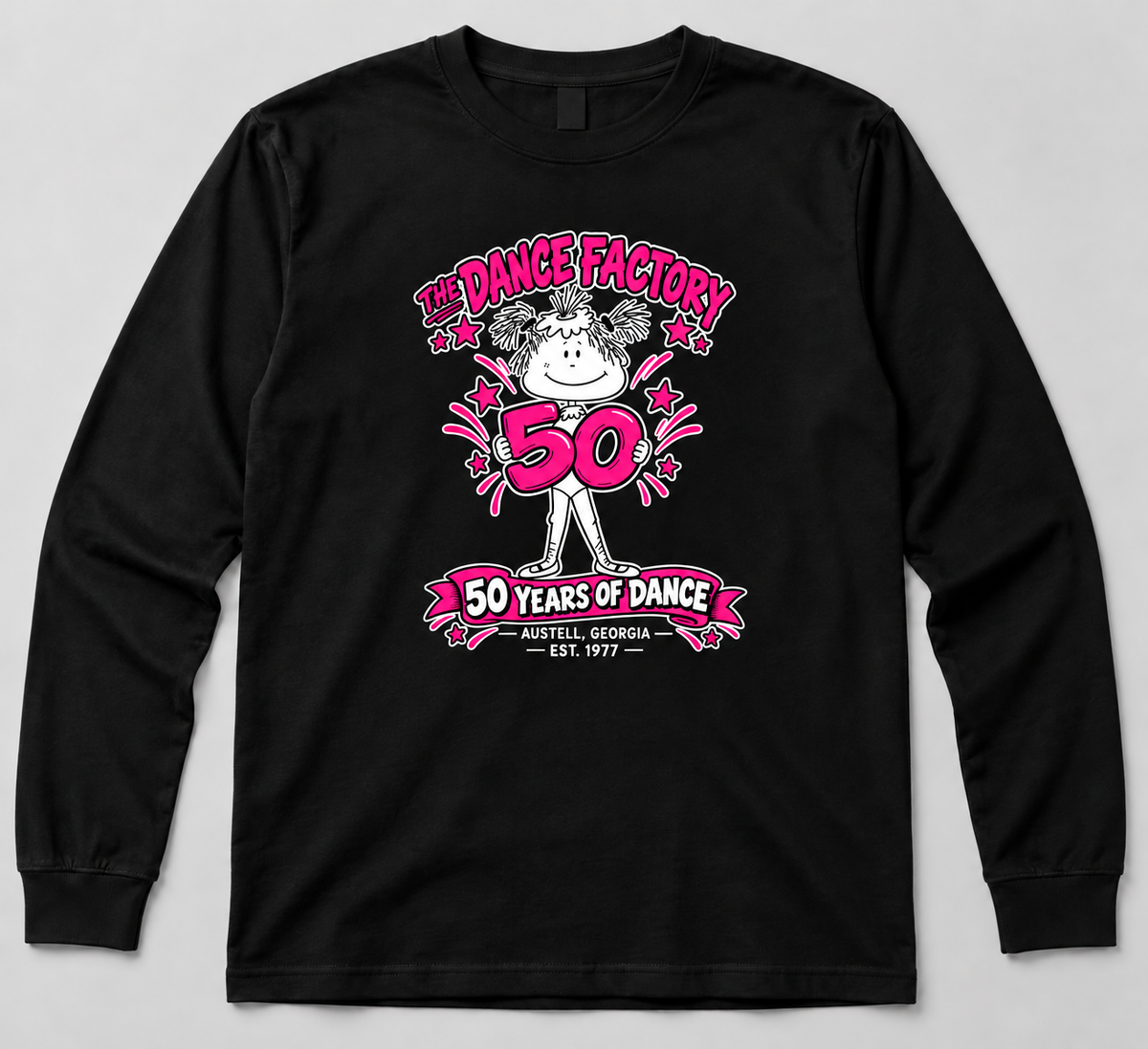 Polly 50th Anniversary Long Sleeve Tee - Adult Sizes only