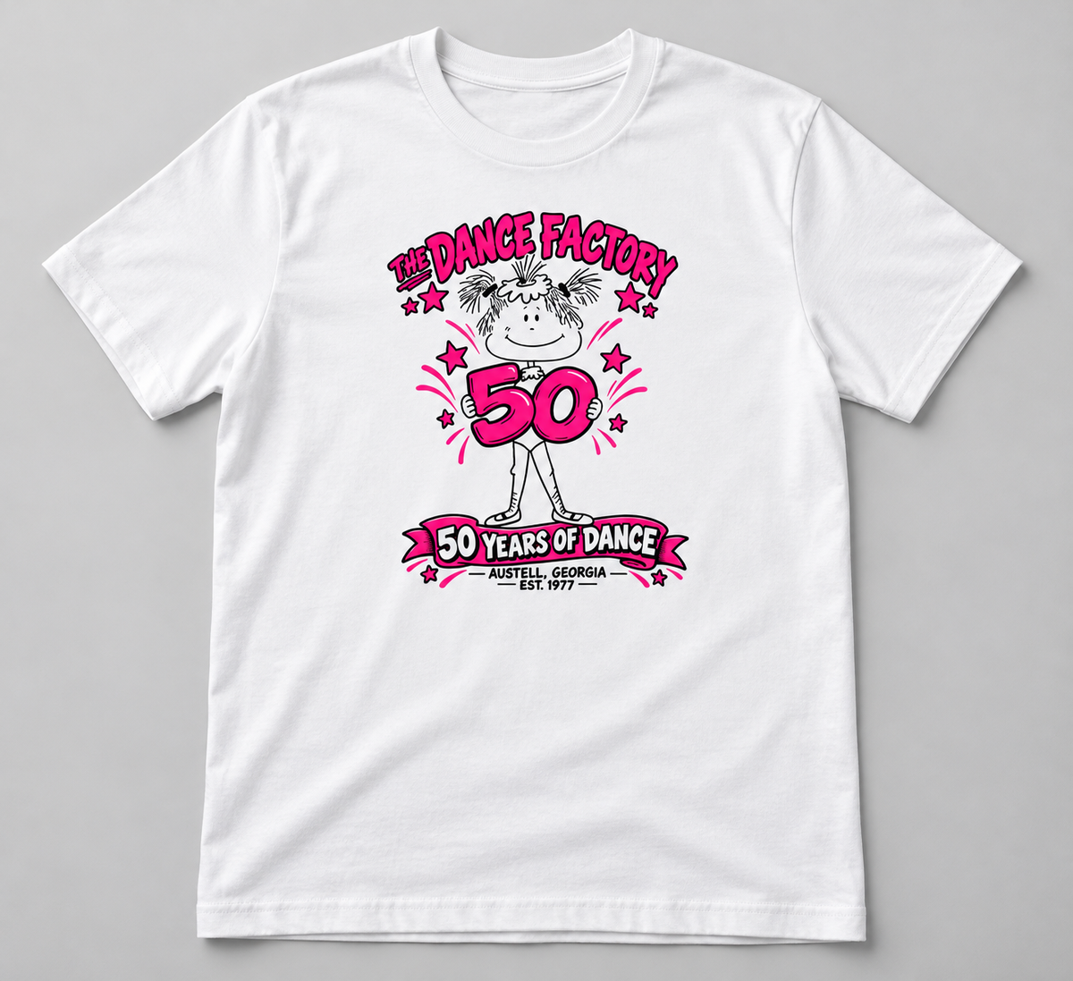 Polly 50th Anniversary Short Sleeve Tee- All Sizes