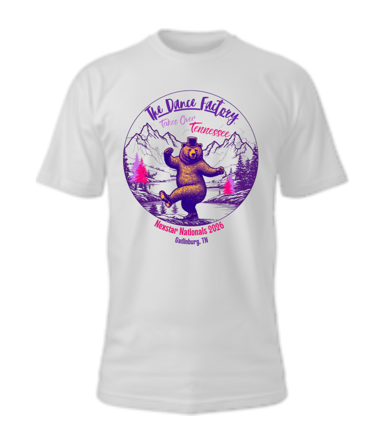 Limited Edition Nationals T-Shirt - Girly pop- Cut off 6/15