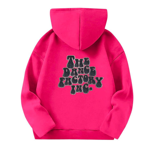 Pink DF Hoodie- Youth